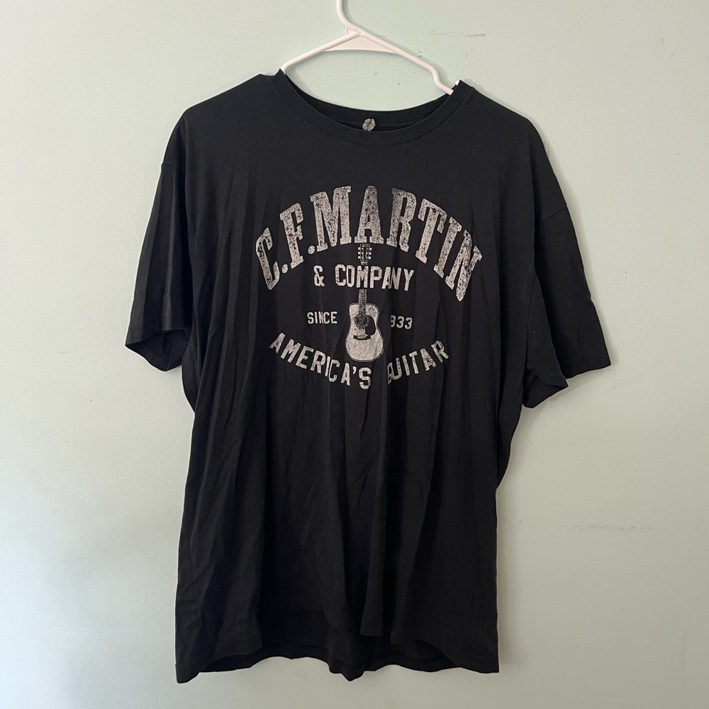 Black Martin Guitar Co T-Shirt